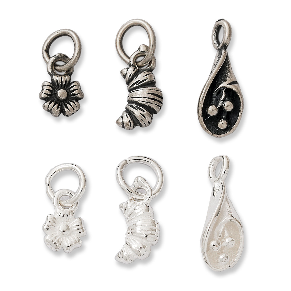925 Silver Small Charms Retro  - đánh giá và giá Jewelry Making In La