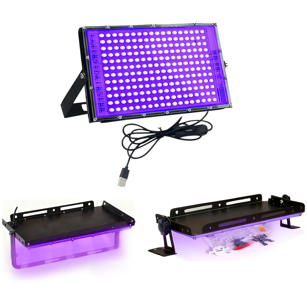 50/96/144 LED UV Resin Curing  - đánh giá và giá Jewelry Making Dc