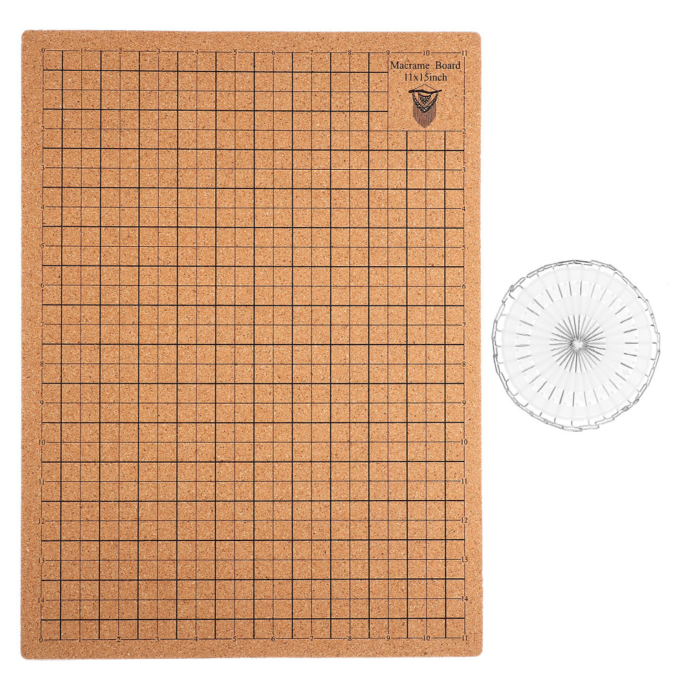 Cork Macrame Board with Grid P - đánh giá và giá Jewelry Making Board