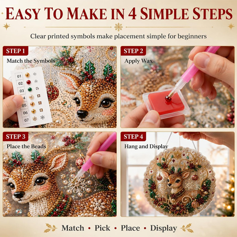 Pearl Diamond Painting Suncatc - đánh giá và giá Jewelry Making Board