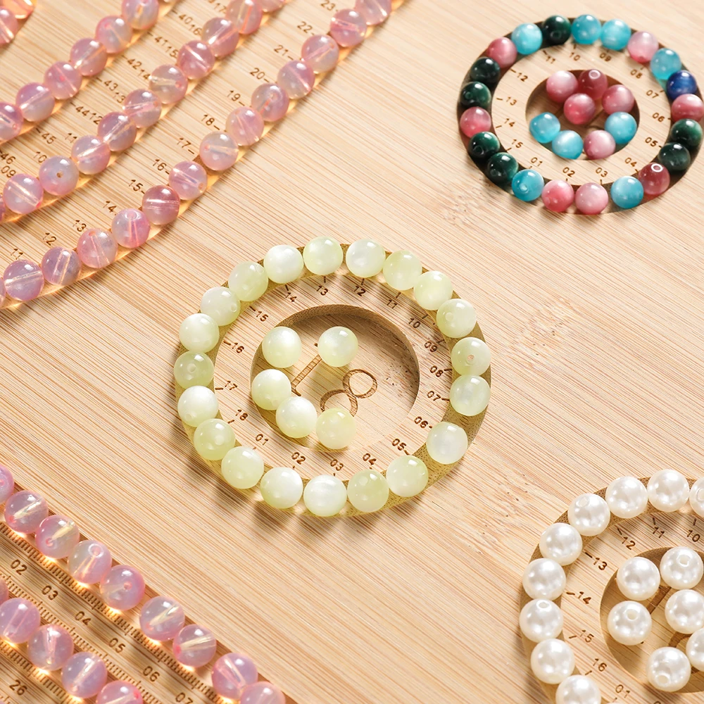 8 Type Wooden Flocked Beading  - đánh giá và giá Jewelry Making Board