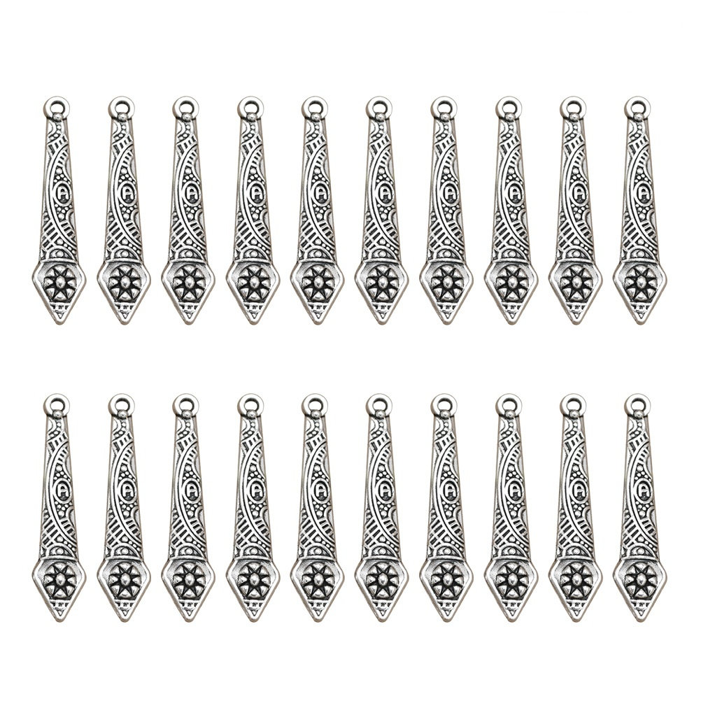 20Pcs Alloy Torch Charm Pendan - đánh giá và giá Jewelry Making Torch