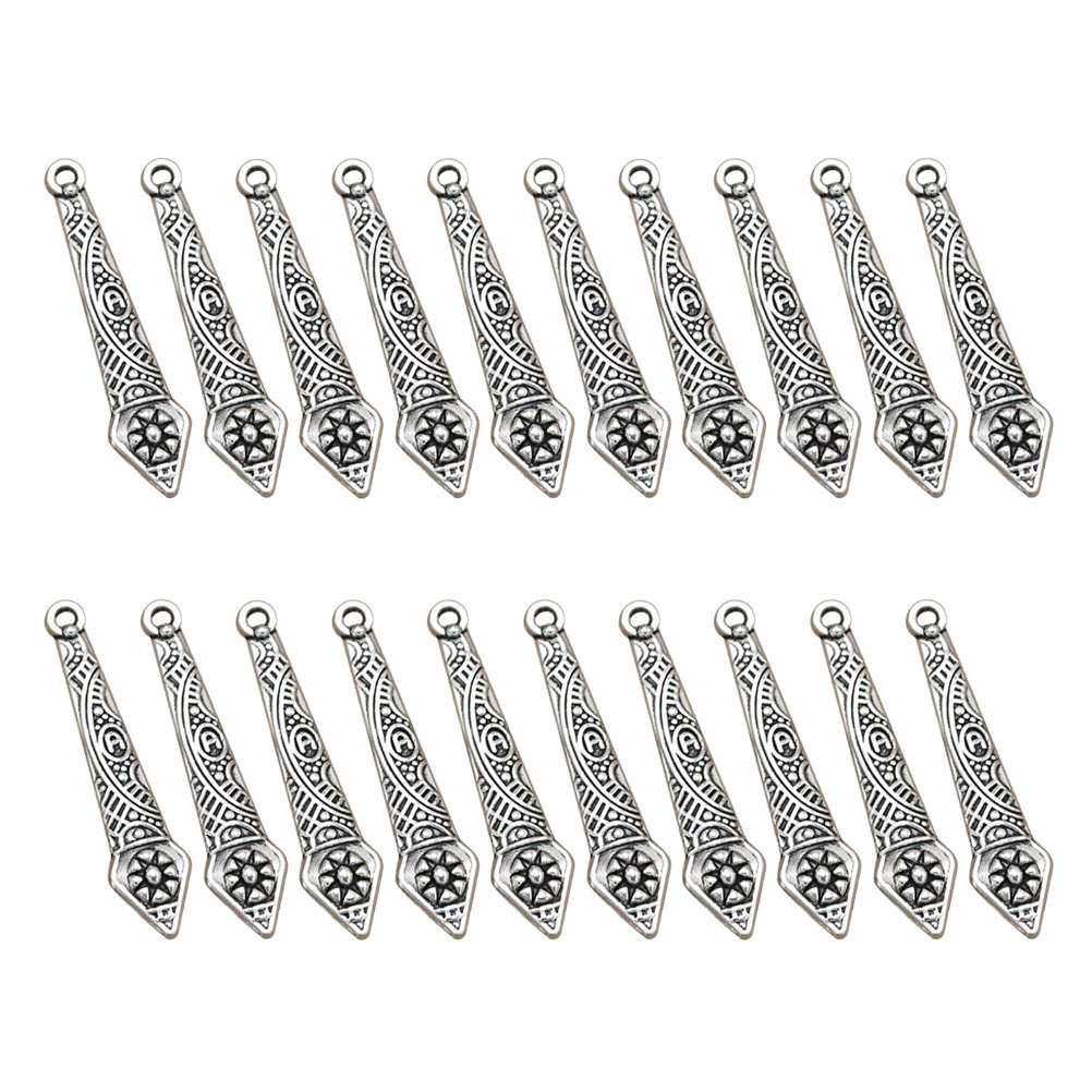 20Pcs Alloy Torch Charm Pendan - đánh giá và giá Jewelry Making Torch