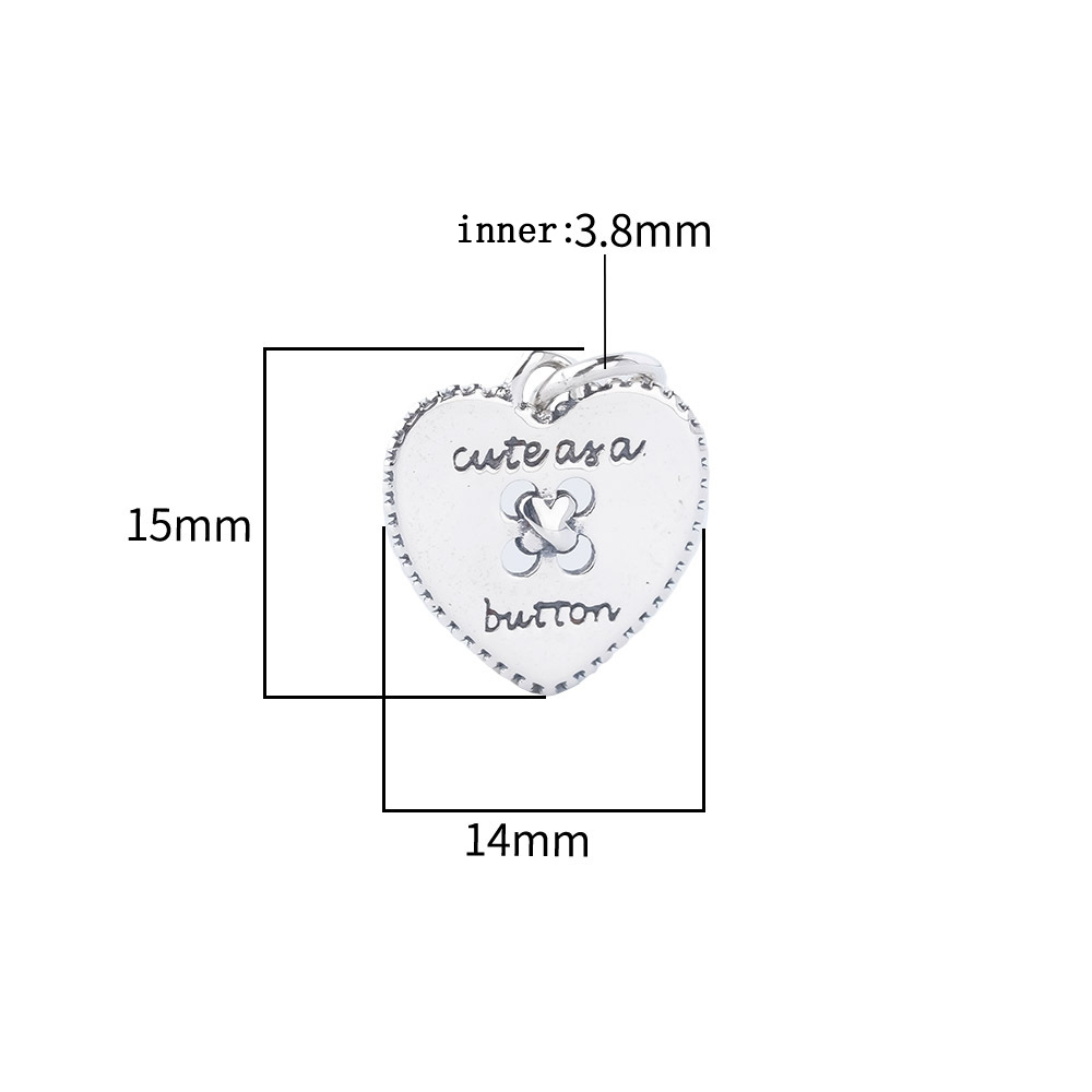 925 Sterling Silver Heart Butt - đánh giá và giá Jewelry Making In La