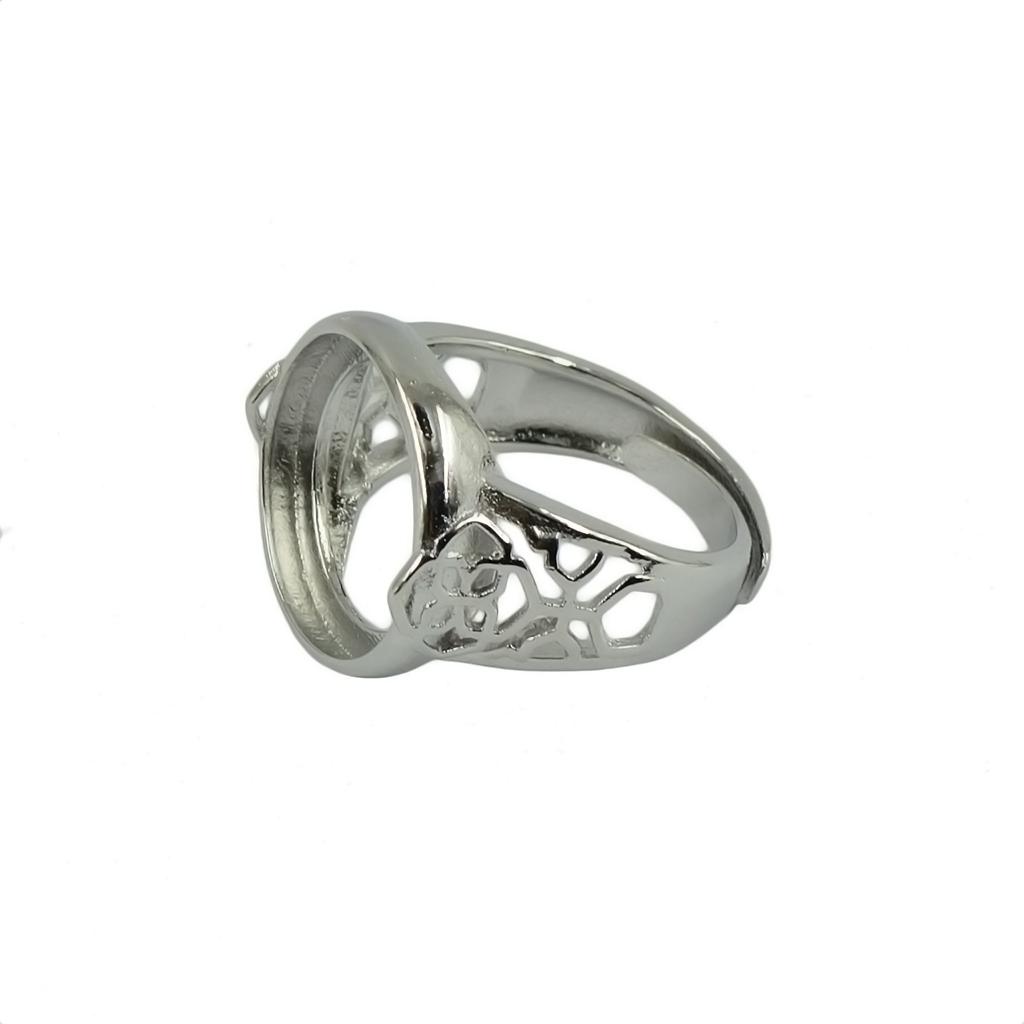Silver Brass Adjustable Ring B - đánh giá và giá Jewelry Making At Home