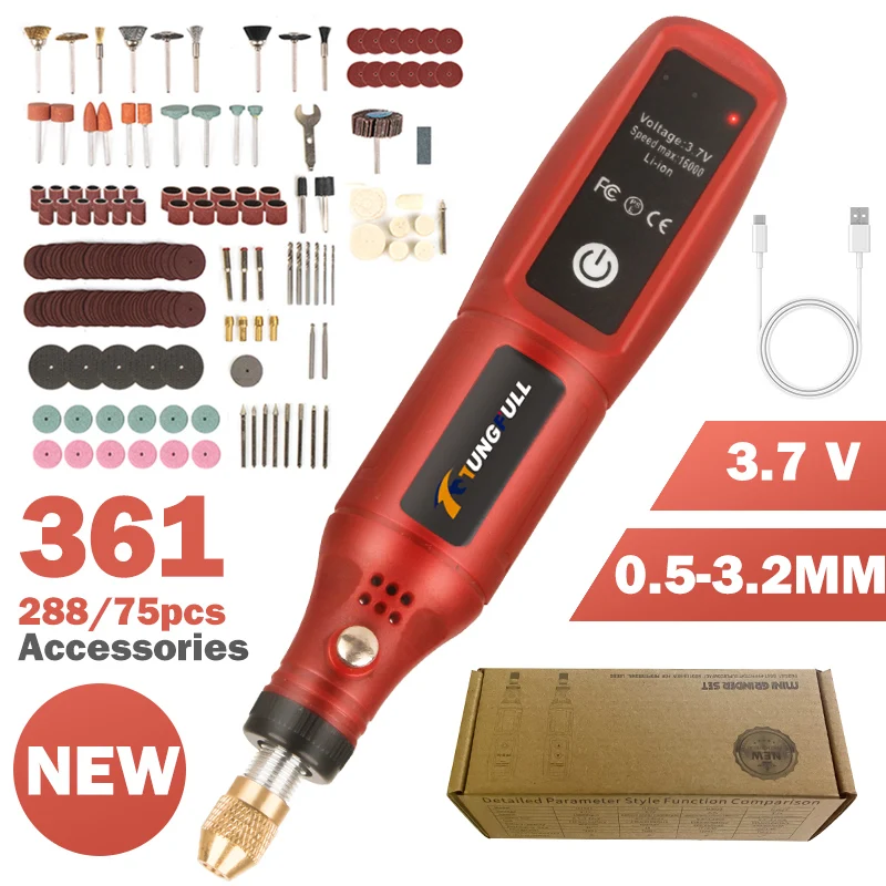 USB Rechargeable Cordless Engr - đánh giá và giá Jewelry Making Drill